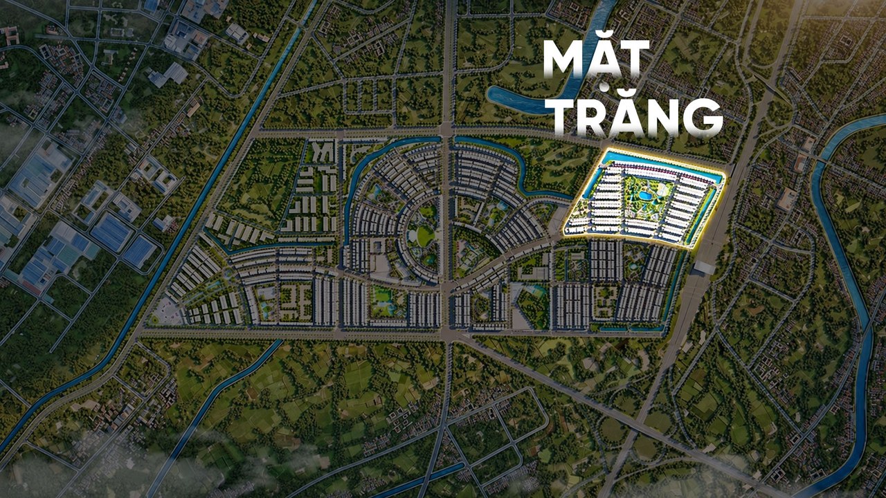 Vị trí phân khu Mặt Trăng trong Vinhomes Golden City