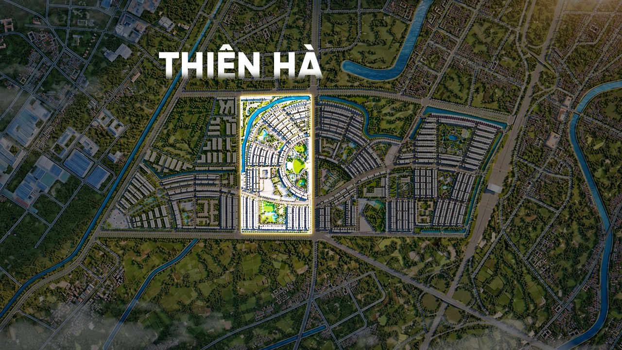 Vị trí phân khu Thiên Hà trong Vinhomes Golden City